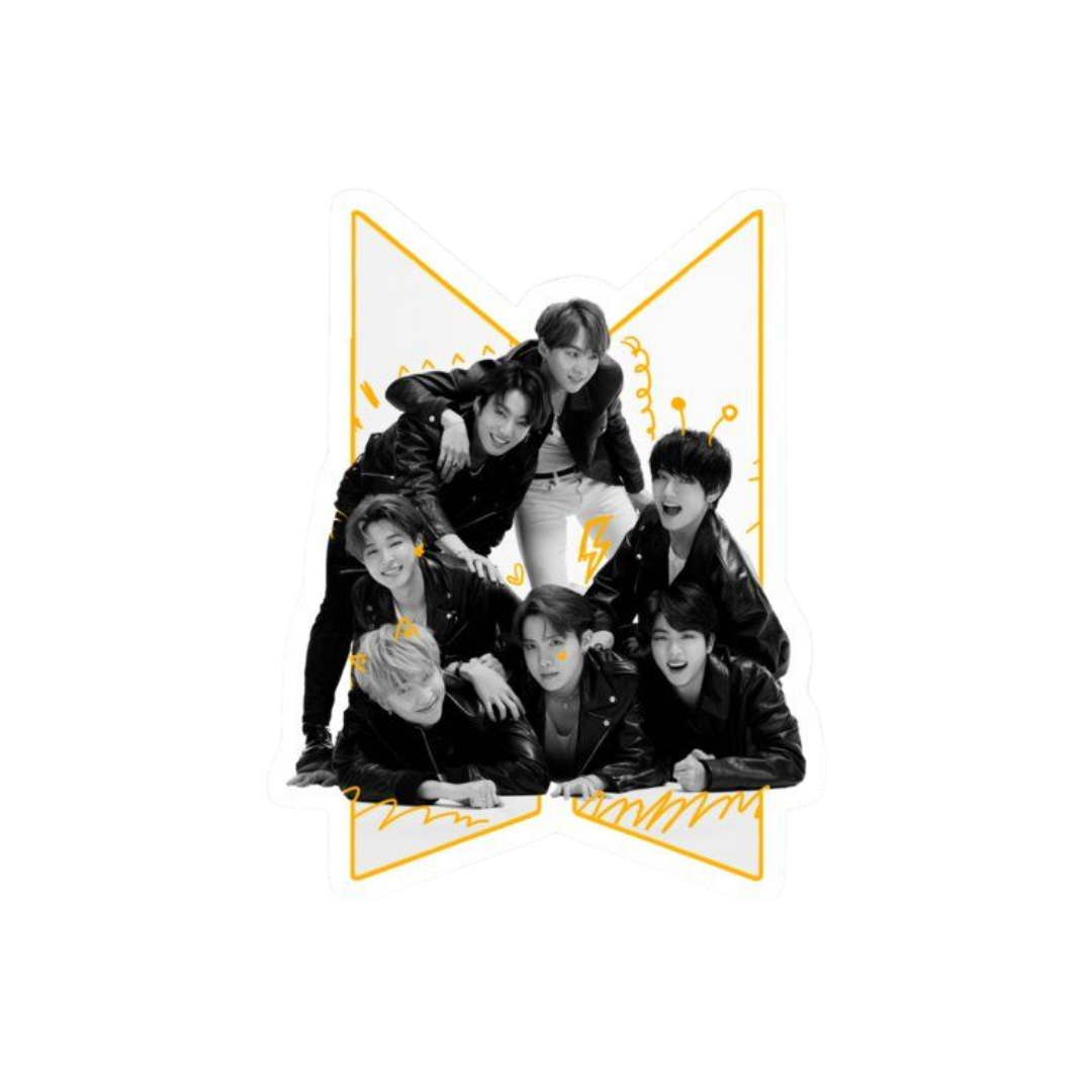 BTS 4 | K-Pop Premium Sticker | Korean Entertainment