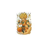 Goku 36 | Dragon Ball Z Anime Stickers | StickerBD