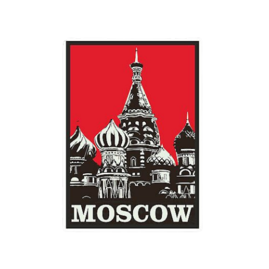 Russia 3 | Country Premium Sticker | Country, Flag & Travel Sticker