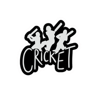 Cricket Lovers Sticker 3