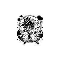 Goku 37 | Dragon Ball Z Anime Stickers | StickerBD