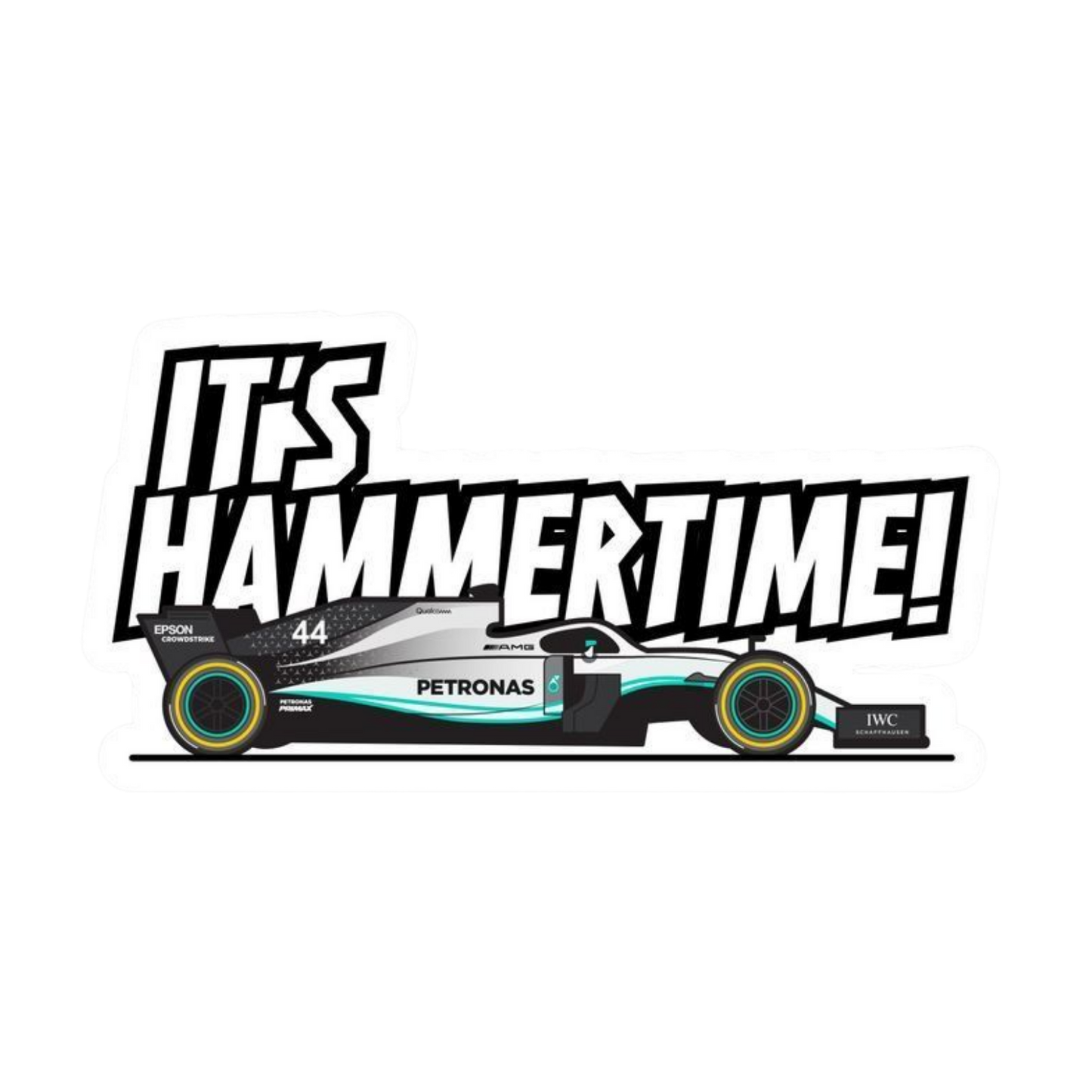 Formula 1 (F1) Stickers 37 | Premium Motorsport Stickers | StickerBD
