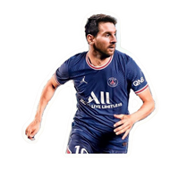 Messi 47 | Leo Messi Premium Football Sticker | Legendary Footballer