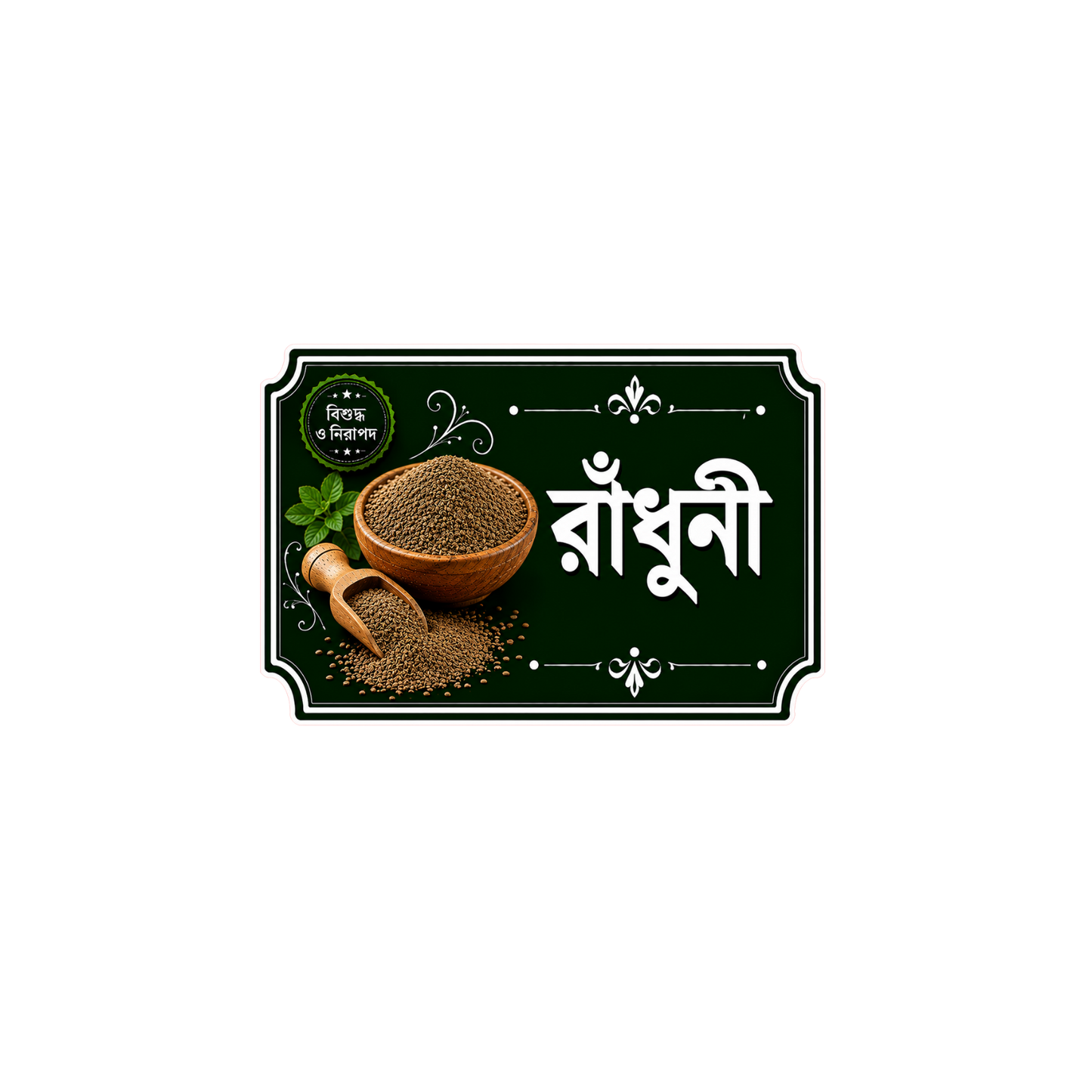টিএইচসি বালতি স্টিকার