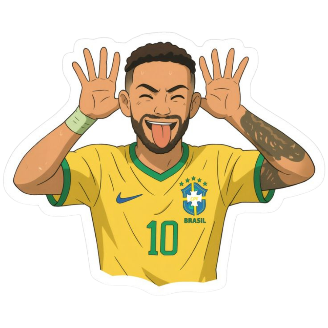FC Brazil 43 | Brazil Football Sticker | Football sticker