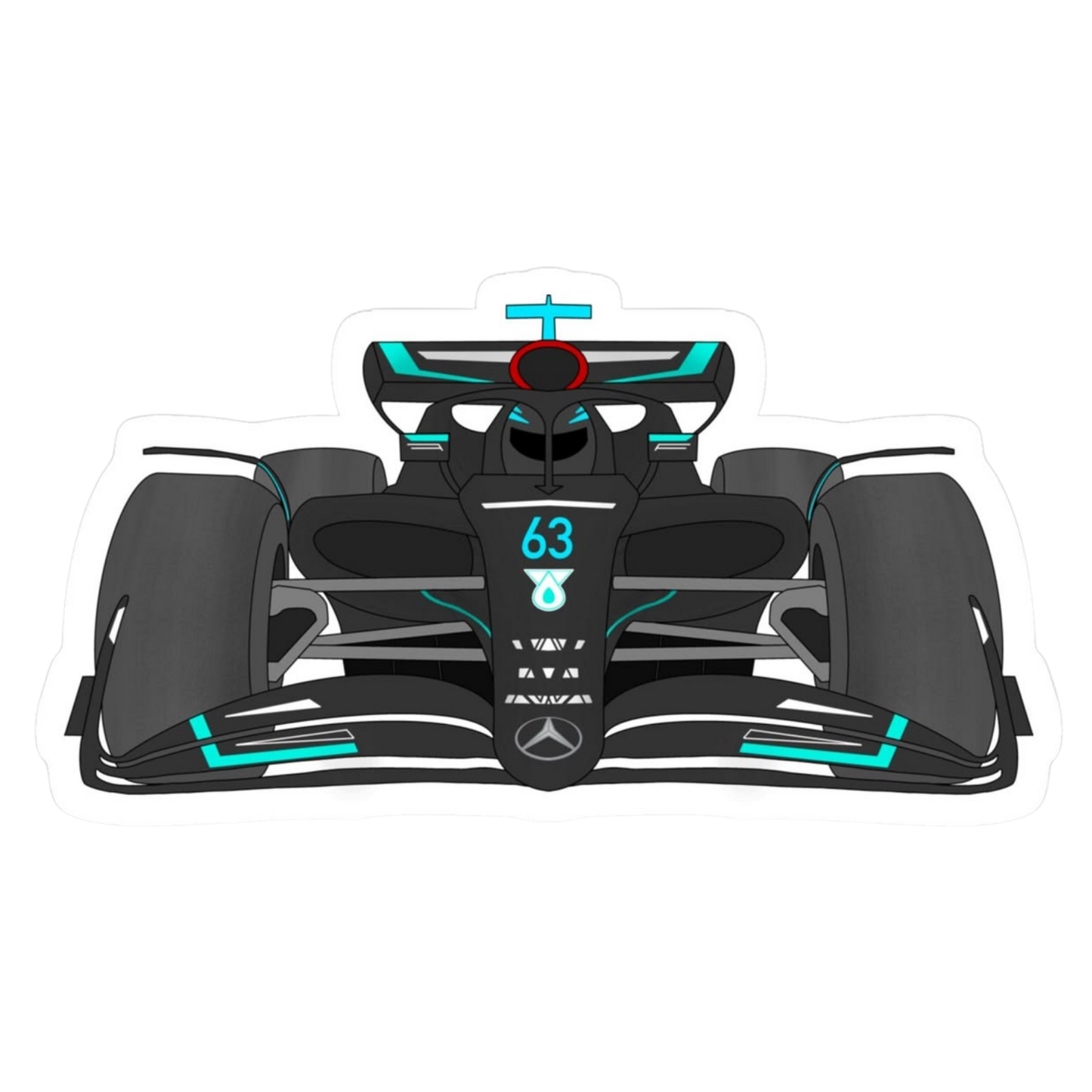 Formula 1 (F1) Stickers 38 | Premium Motorsport Stickers | StickerBD