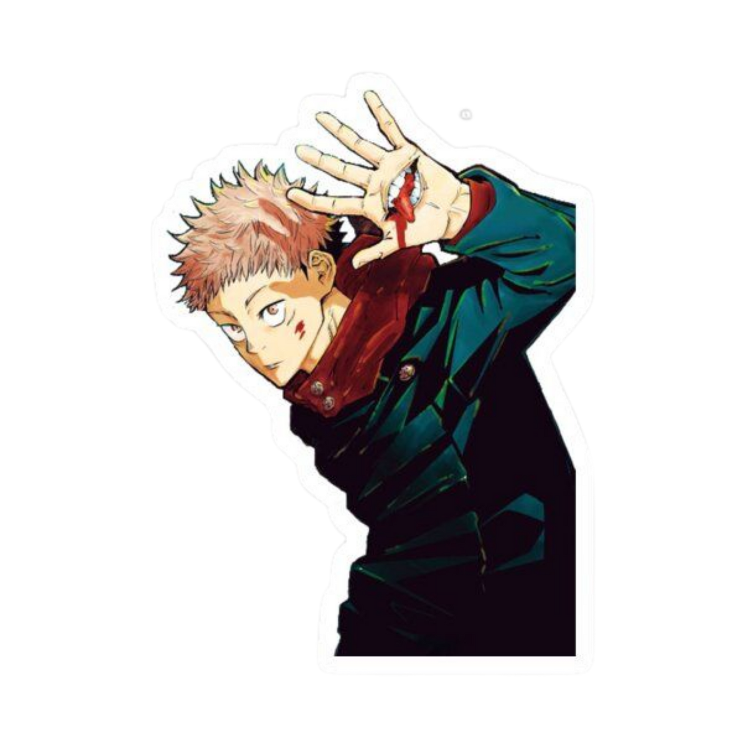 Itadori Yuji Jujutsu Kaisen Anime Sticker #16 | StickerBD