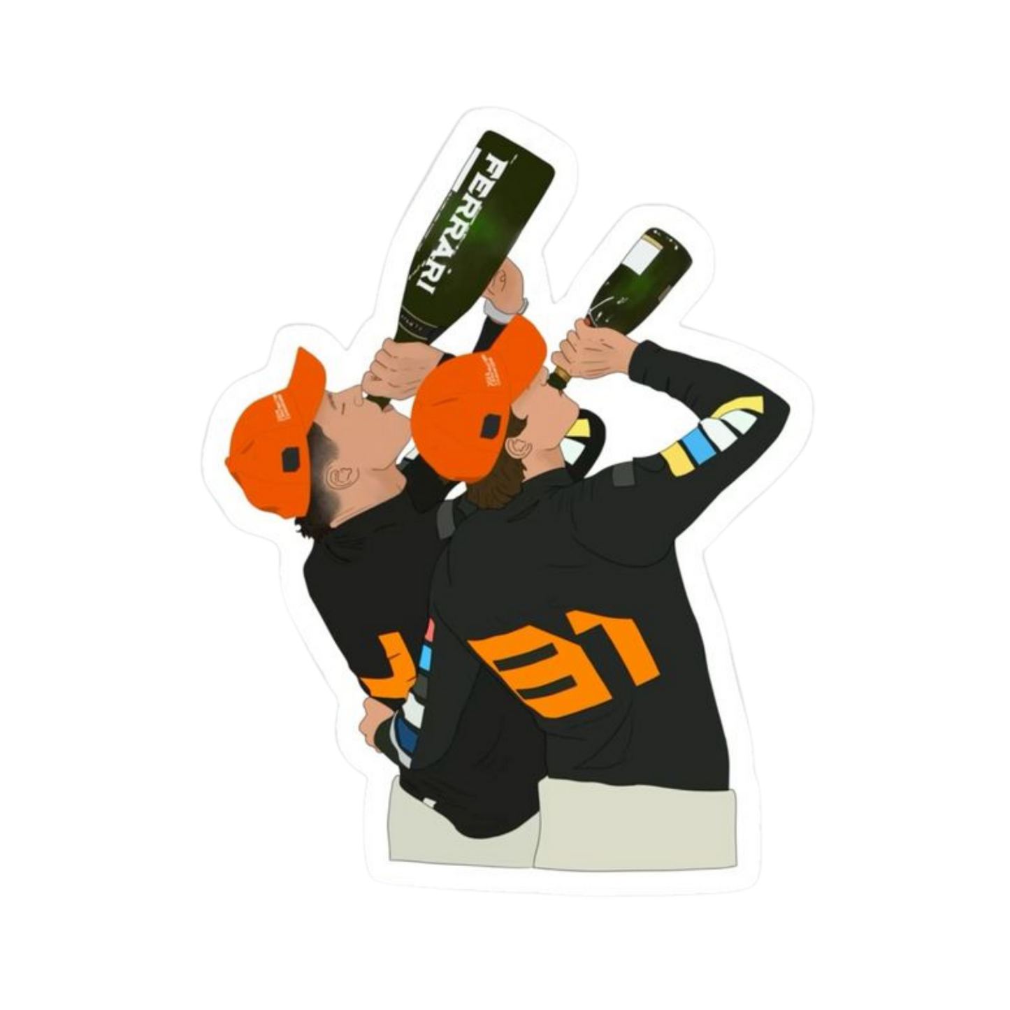 Formula 1 (F1) Stickers 39 | Premium Motorsport Stickers | StickerBD