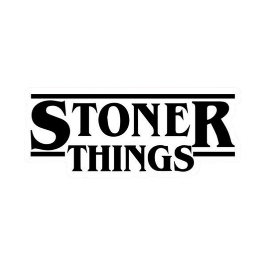 Stoner Things Hemp Sticker | StickerBD