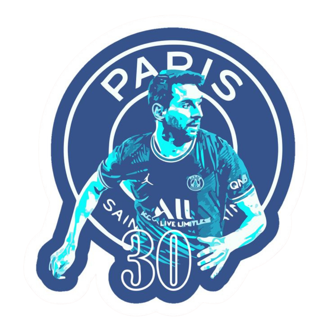 Messi 48 | Leo Messi Premium Football Sticker | Legendary Footballer