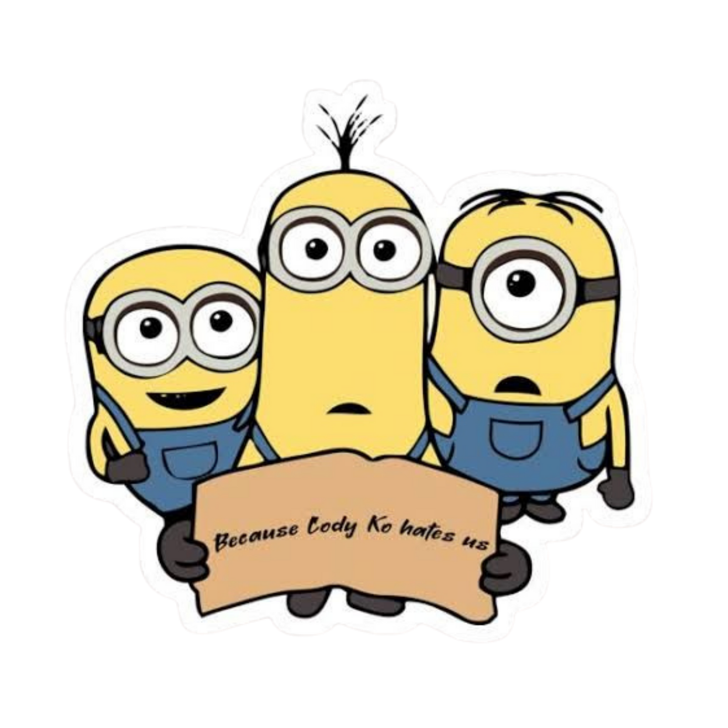 Minions | Cute Cartoon Sticker 38 | StickerBD