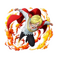 Sanji One Piece Sticker | Black Leg Premium Sticker