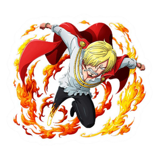 Sanji One Piece Sticker | Black Leg Premium Sticker
