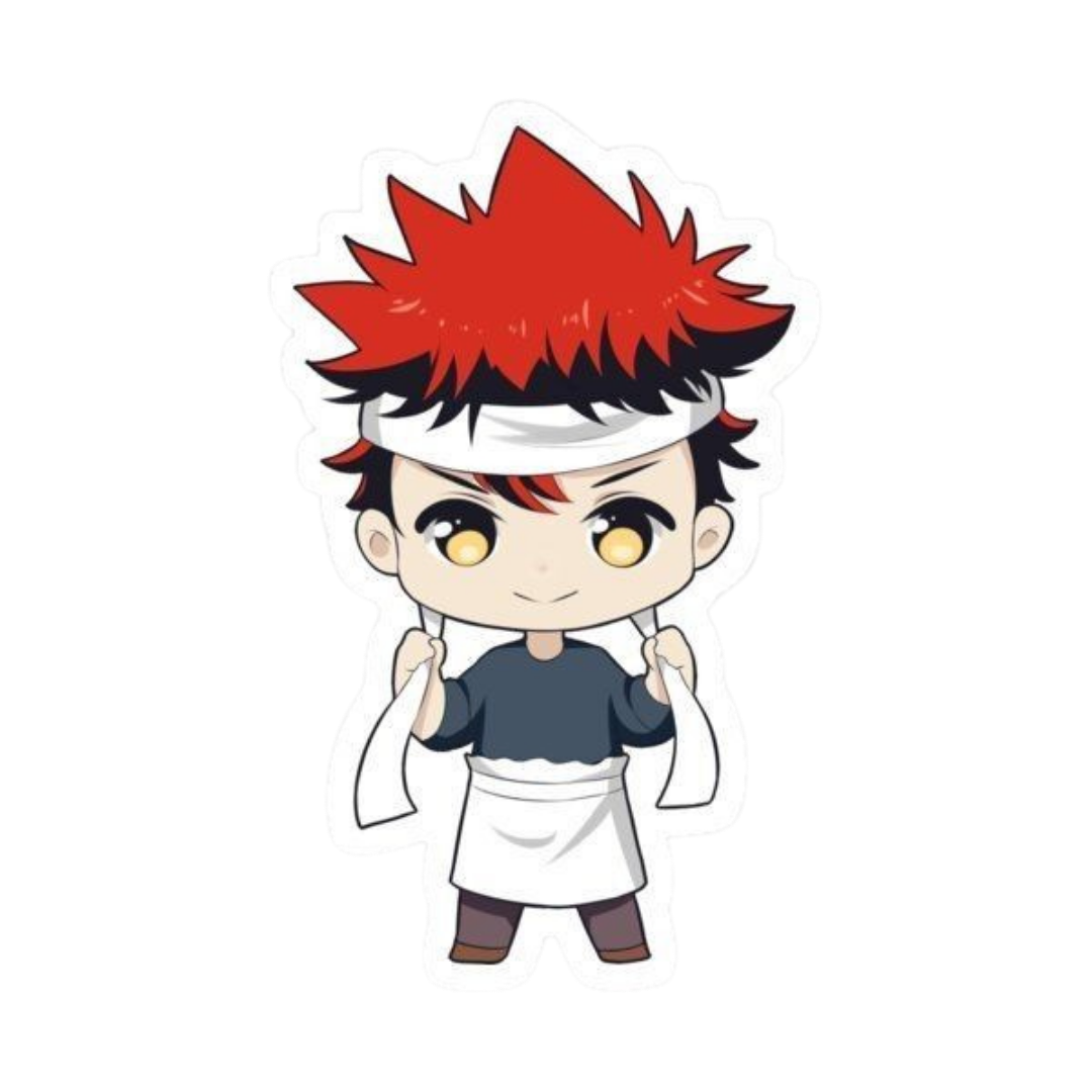 Yukihira Soma Food Wars Sticker Bundle