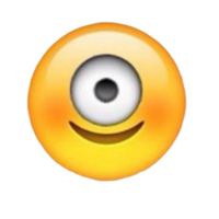 Curious Emoji 3 | Cute Funny Smiley Die-Cut Sticker | StickerBD