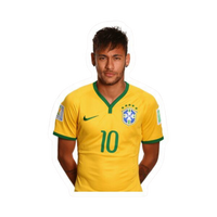 FC Brazil 13 | Brazil Football Sticker | Football Team