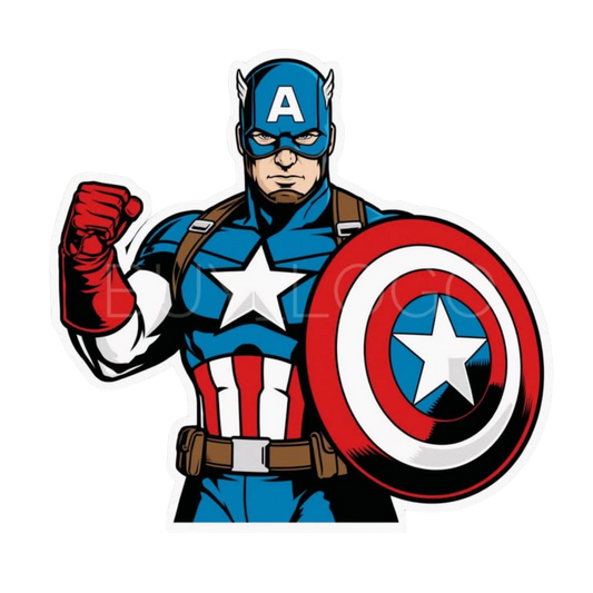 Captain America Premium Sticker 13 | Marvel Movie  – StickerBD