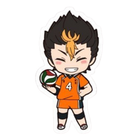 Haikyu Anime Sticker 3 | Volleyball Premium Sticker