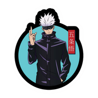 Satoru Gojo Domain Sign Jujutsu Kaisen Anime stickers