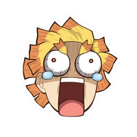 Zenitsu Agatsuma 03 | Premium Anime Sticker | Demon Slayer Edition