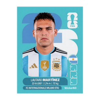 Lautaro Martínez | Argentina Player Card Sticker | StickerBD