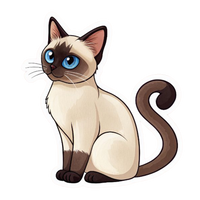 Cat 03 | Cat Premium Sticker | Cute Vibes 😺