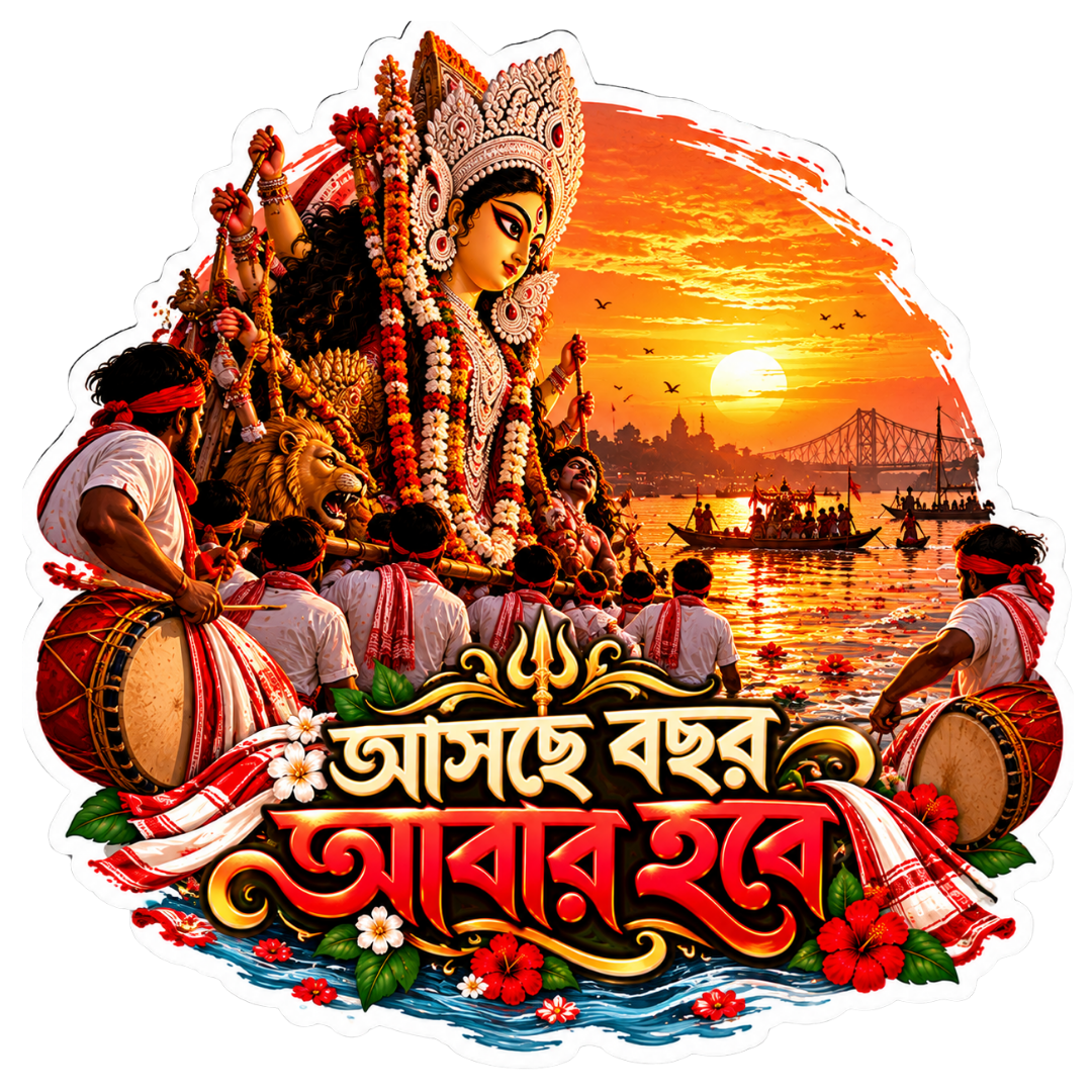 Bishorjon | Om, Gods, Mantras & Spritual Symbols | StickerBD
