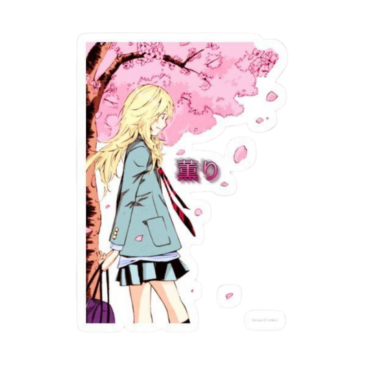 Your Lie in April Anime Sticker 3 | Aesthetic Premium Sticker