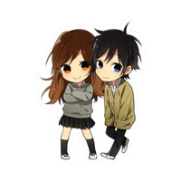 Horimiya Anime Sticker 3 | Hori & Miyamura Premium sticker