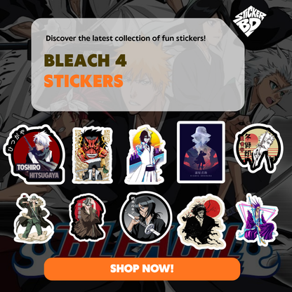 Bleach Sticker Bundle 4