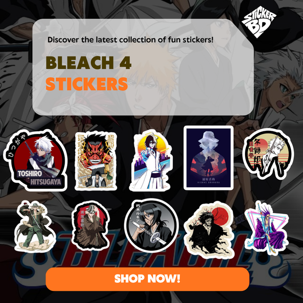 Bleach Sticker Bundle 4