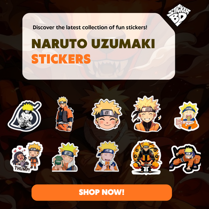 Naruto Uzumaki Sticker Bundle