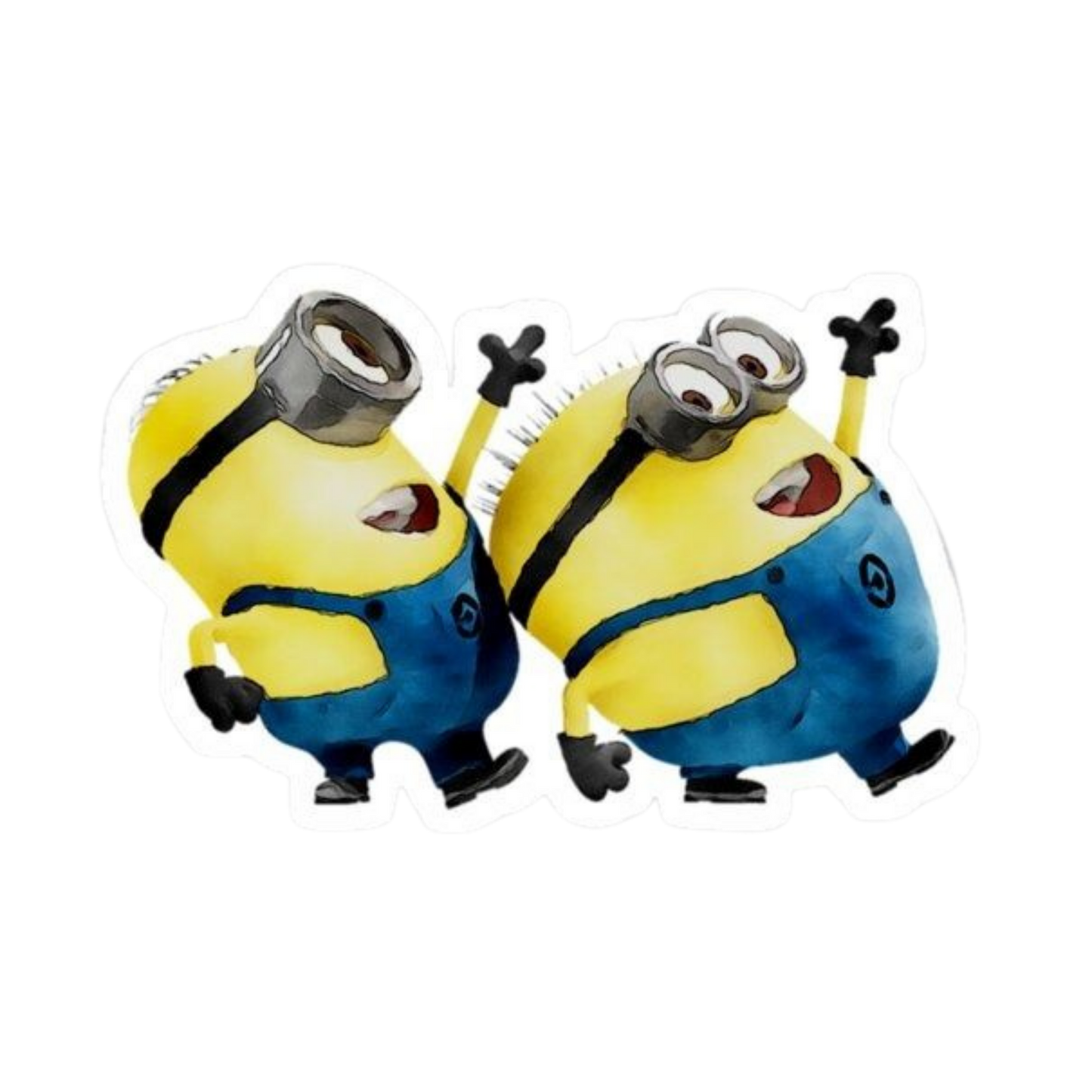Minions | Cute Cartoon Sticker 39 | StickerBD
