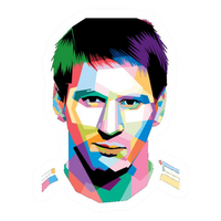 Messi 49 | Leo Messi Premium Football Sticker | Legendary Footballer