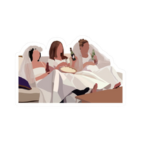 Monica, Raichel and Phibe | F.R.I.E.N.D.S Sticker | TV Series