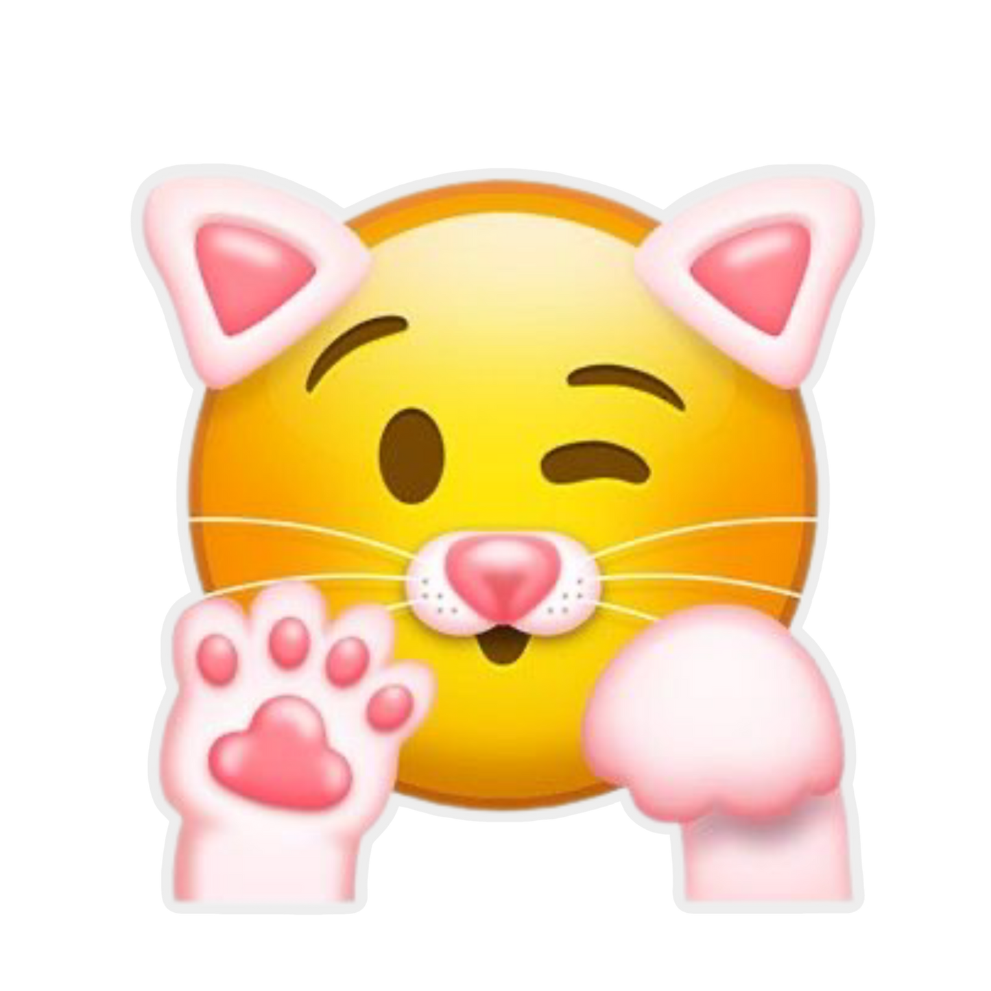 Curious Emoji 40 | Cute Funny Smiley Die-Cut Sticker | StickerBD