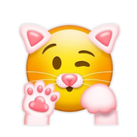 Curious Emoji 40 | Cute Funny Smiley Die-Cut Sticker | StickerBD