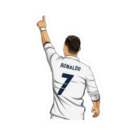 Cristiano Ronaldo 50 | Portugal Football Sticker