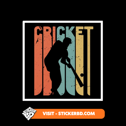 Cricket Lovers Sticker Bundle