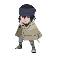Sasuke Uchiha Naruto Sticker 10 | Sharingan Anime Premium Sticker