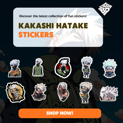 Kakashi Hatake Sticker Bundle