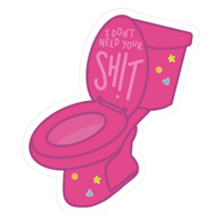 Pink Sticker 41 | Women Pink Barbie Lady | Aesthetic Girl Power Premium Sticker