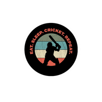 Cricket Lovers Sticker 7