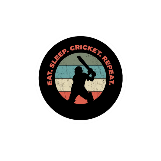 Cricket Lovers Sticker 7