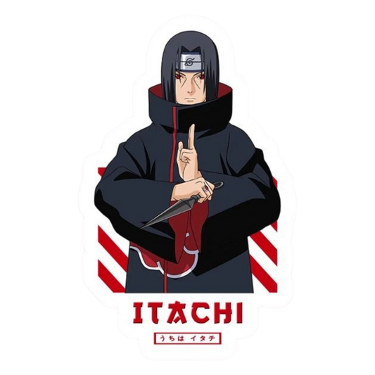 Itachi Uchiha Naruto Sticker | Akatsuki Anime Premium Sticker
