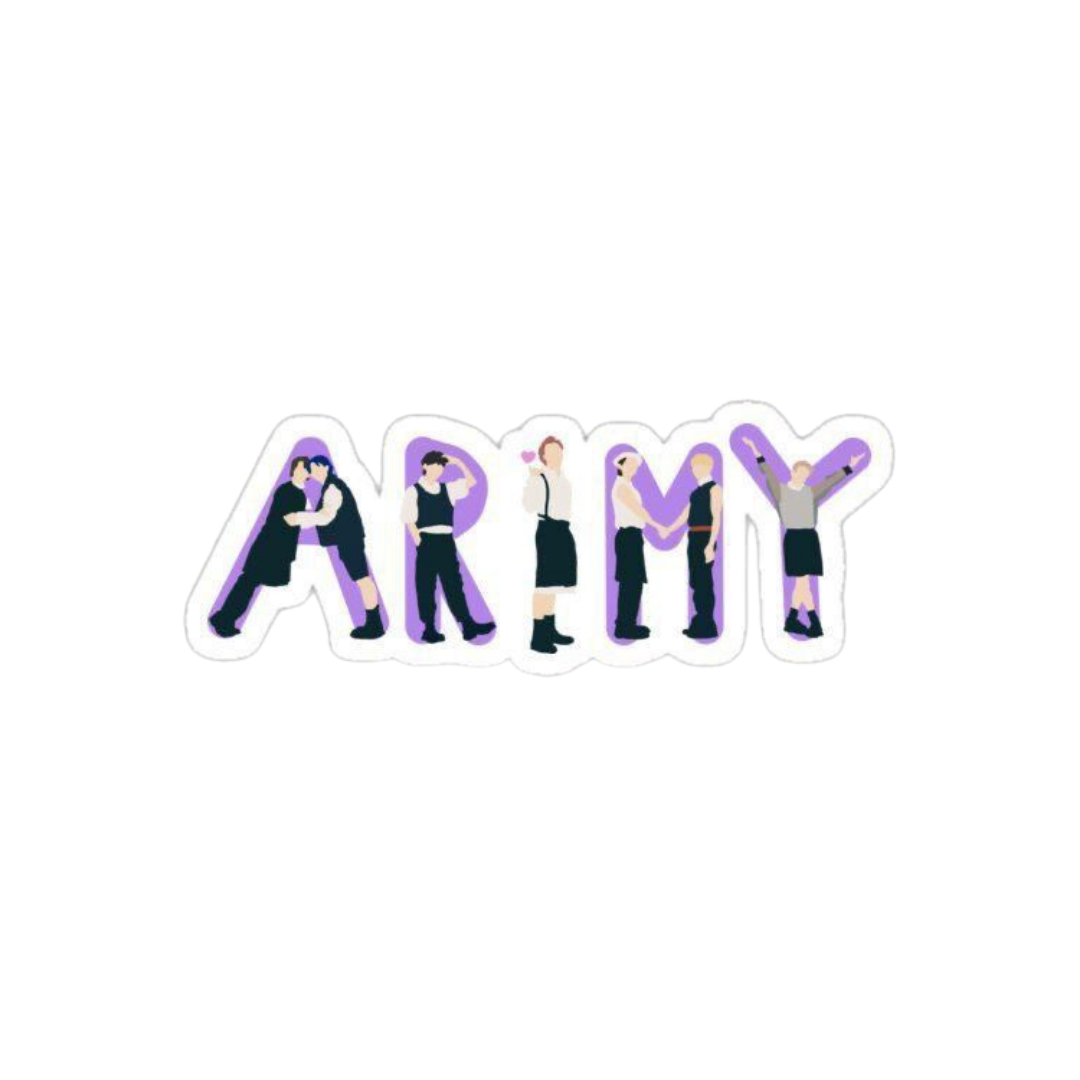 BTS 9 | K-Pop Premium Sticker | Korean Entertainment