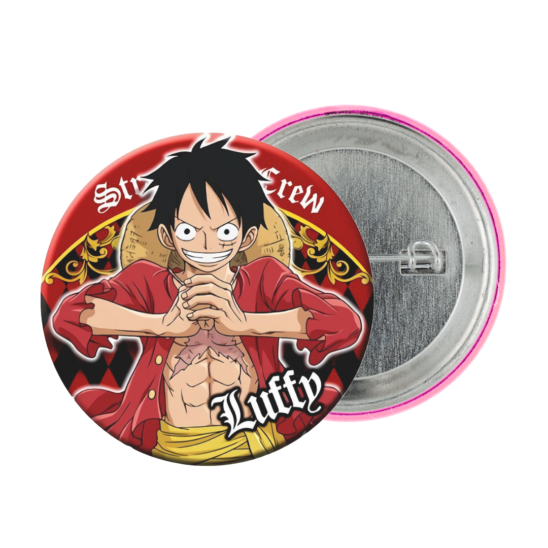 Luffy Tinplate Badge