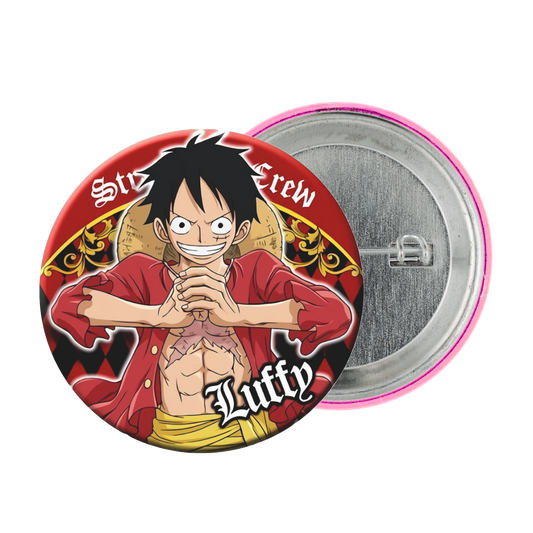 Luffy Tinplate Badge