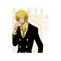 Sanji One Piece Sticker 3 | Black Leg Premium Sticker