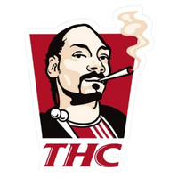 Snoop THC Hemp Sticker | StickerBD